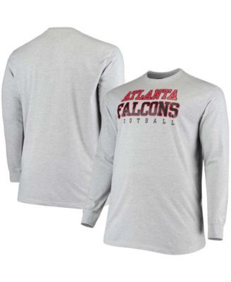 Men's Fanatics Branded Heathered Gray Atlanta Braves A-Town Down Hometown Collection Long Sleeve T-Shirt