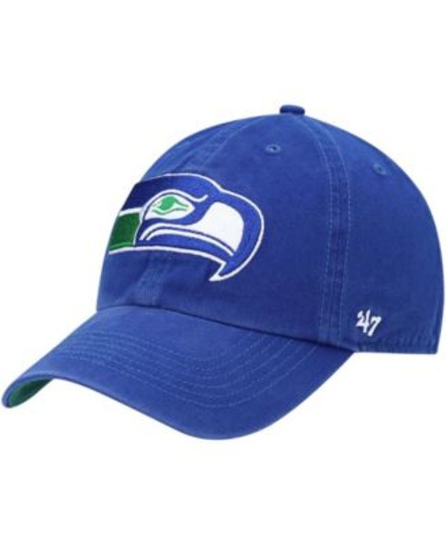 Mens Seattle Seahawks '47 Brand Black Franchise Fitted Hat