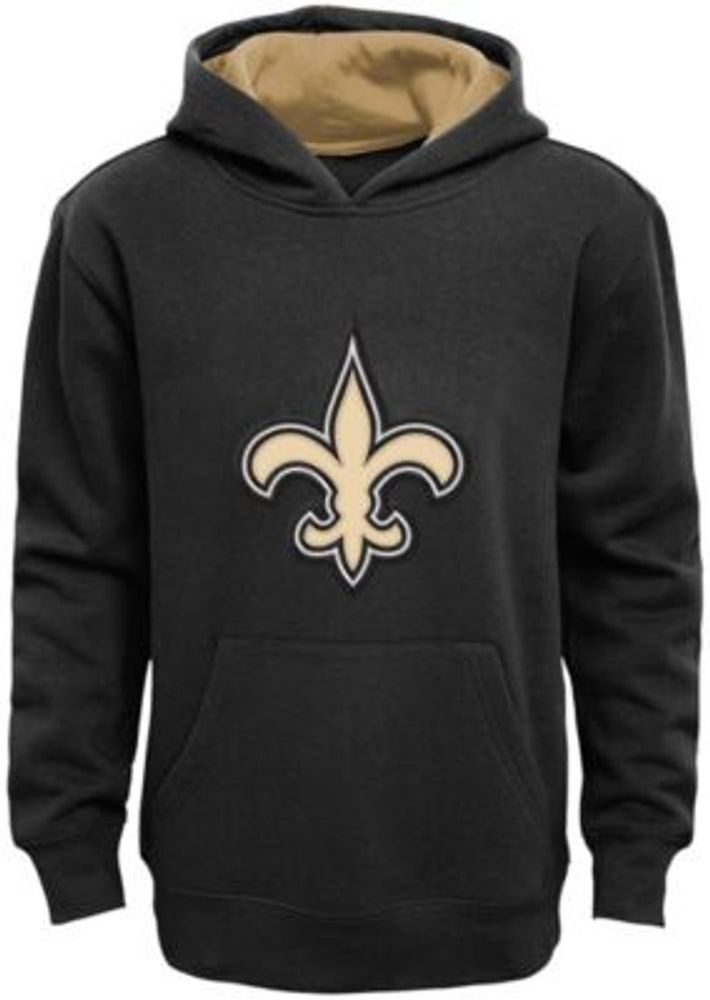 Outerstuff Youth New Orleans Saints Fan Gear Prime Pullover Hoodie