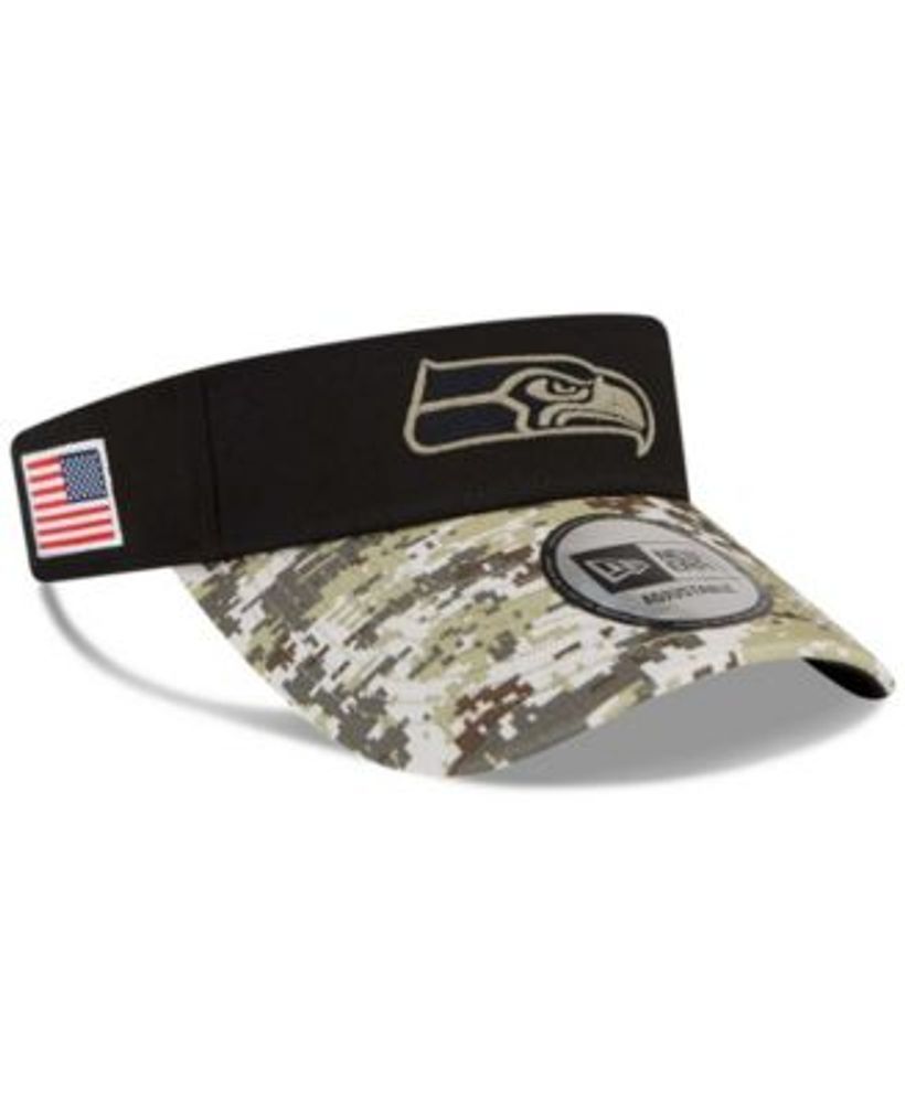 Men's New Era Black/Camo Cleveland Browns 2021 Salute To Service Visor