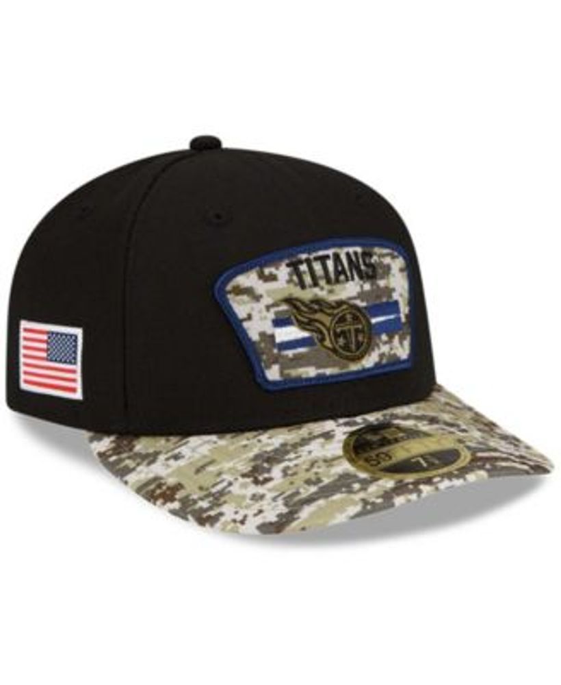 Tennessee Titans New Era Basic 9TWENTY Trucker Snapback Hat - Camo/Black