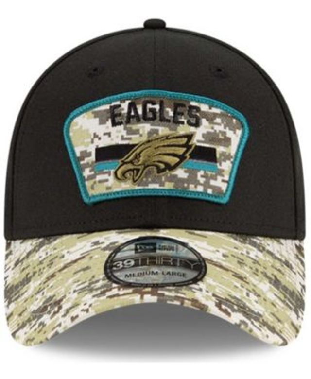 New Era Men's Black-Camouflage Philadelphia Eagles 2021 Salute To