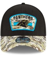 Men's New Era Black/Camo Carolina Panthers 2021 Salute To Service