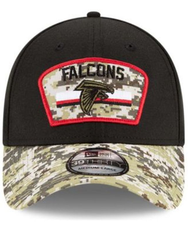 New Era Men's Black-Camouflage Atlanta Falcons 2021 Salute To