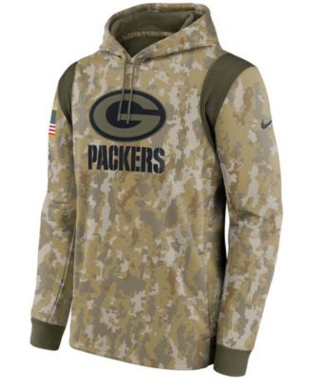 Green Bay Packers Nike Women's 2022 Salute To Service Performance Pullover  Hoodie - Olive