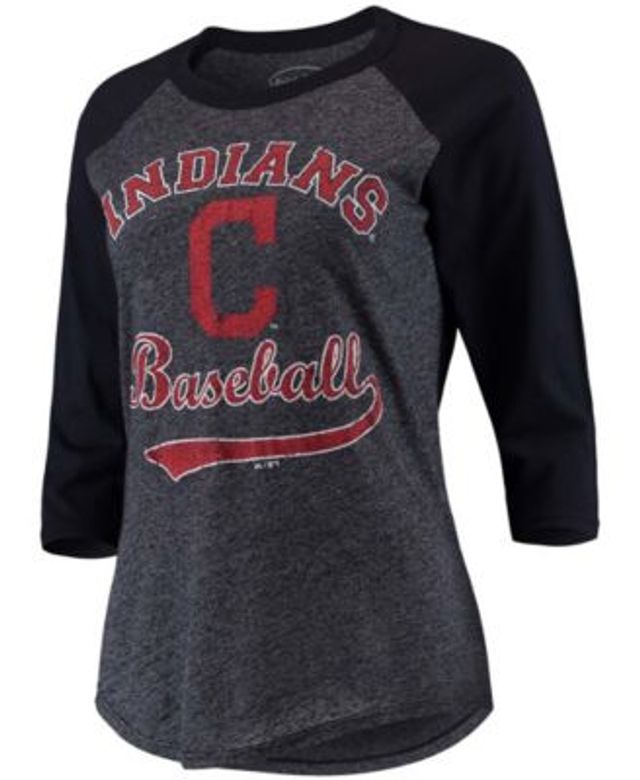 Nike Women's Red Cleveland Indians Baseball T-Shirt - Red