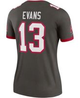 Men's Nike Mike Evans Pewter Tampa Bay Buccaneers Alternate Game