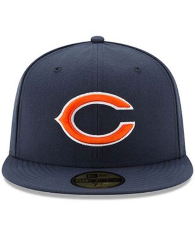 Chicago Bears New Era Omaha Low Profile 59FIFTY Fitted Hat - White