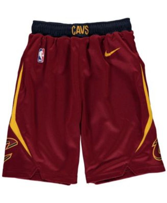 Cleveland Cavaliers Nike Youth Swingman Statement Shorts - Black