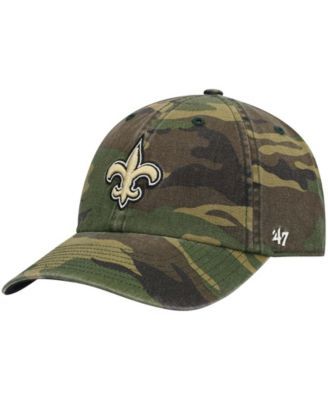 Men's '47 Camo Houston Texans Woodland Clean Up Adjustable Hat