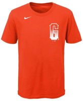 San Francisco Giants Nike Youth City Connect Wordmark T-Shirt - Orange