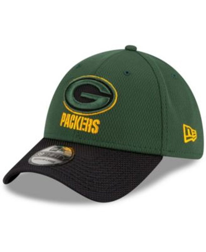 New Era Men's Black-Camouflage Green Bay Packers 2021 Salute To Service  59FIFTY Fitted Hat - Black