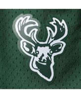 Milwaukee Bucks Nike Courtside Heritage Shorts - Hunter Green