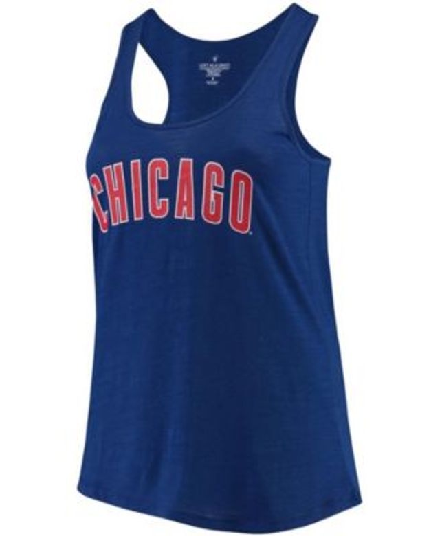 Chicago White Sox Soft As A Grape Women's Plus Size Swing for The Fences Racerback Tank Top - Black