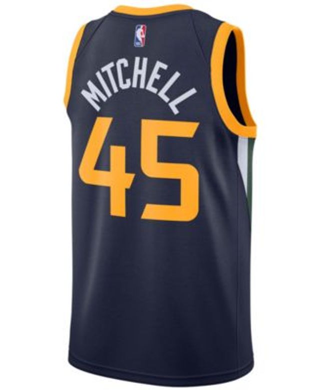Nike Men's Donovan Mitchell Utah Jazz Statement Swingman Jersey - Macy's