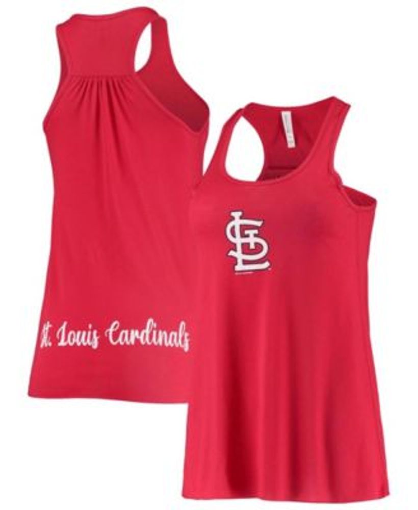 Lids St. Louis Cardinals Refried Apparel Women's Sustainable Sleeveless  Tank Dress - Red