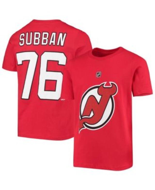 P.K Subban New Jersey Devils NHL Outerstuff Youth Red T-Shirt