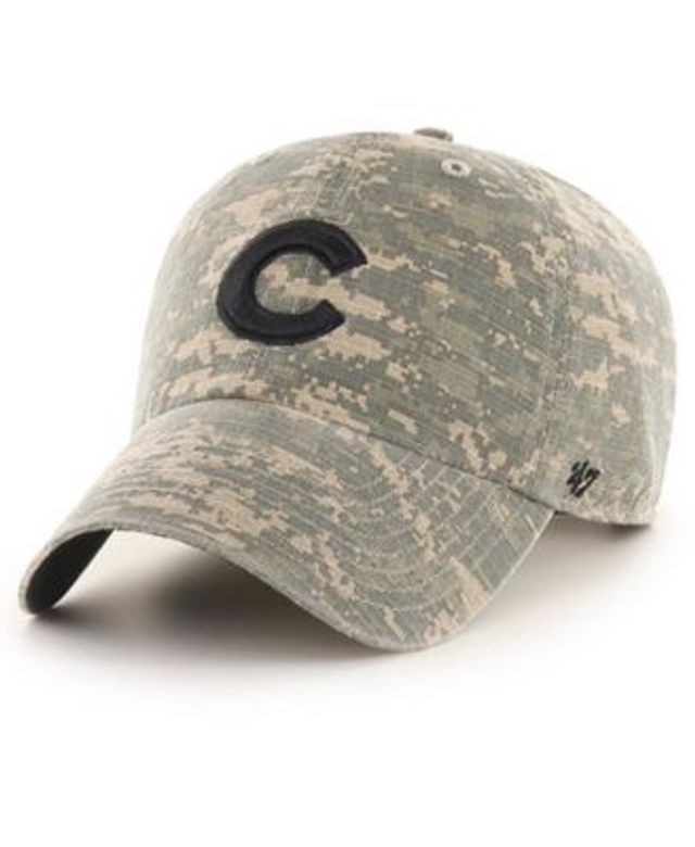 Men's '47 Camo Chicago Bears Logo Woodland Clean Up Adjustable Hat