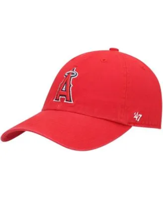 Los Angeles Angels '47 Area Code City Connect Clean Up Adjustable Hat - Red