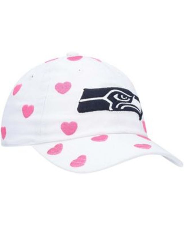 Girls Youth Green Bay Packers '47 White Adore Clean Up Adjustable Hat