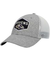 Men's '47 Heathered Gray/White Dallas Cowboys Hitch Contender Flex Hat