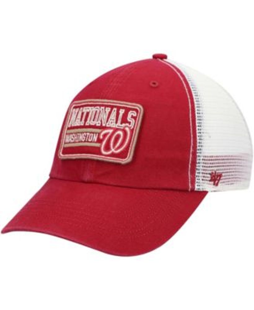 47 Brand Washington Nationals Pink Series Cap - Macy's