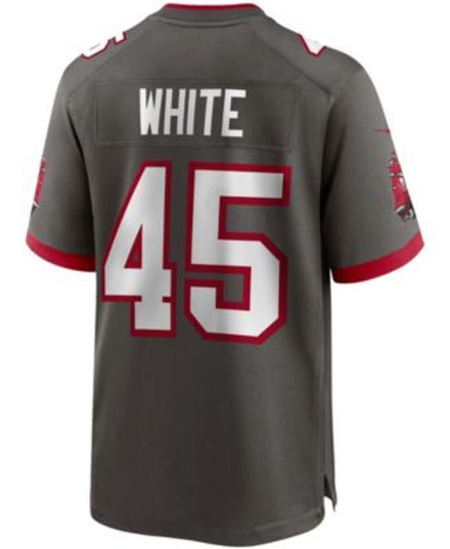 Youth Nike Devin White Pewter Tampa Bay Buccaneers Alternate Game Jersey Size: Small