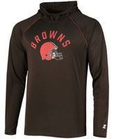 Nike Men's Gray Cleveland Browns Sideline Logo Performance Pullover Hoodie  - Macy's