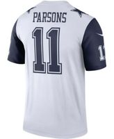 Men's Nike Micah Parsons White Dallas Cowboys Alternate 2 Vapor Limited  Jersey