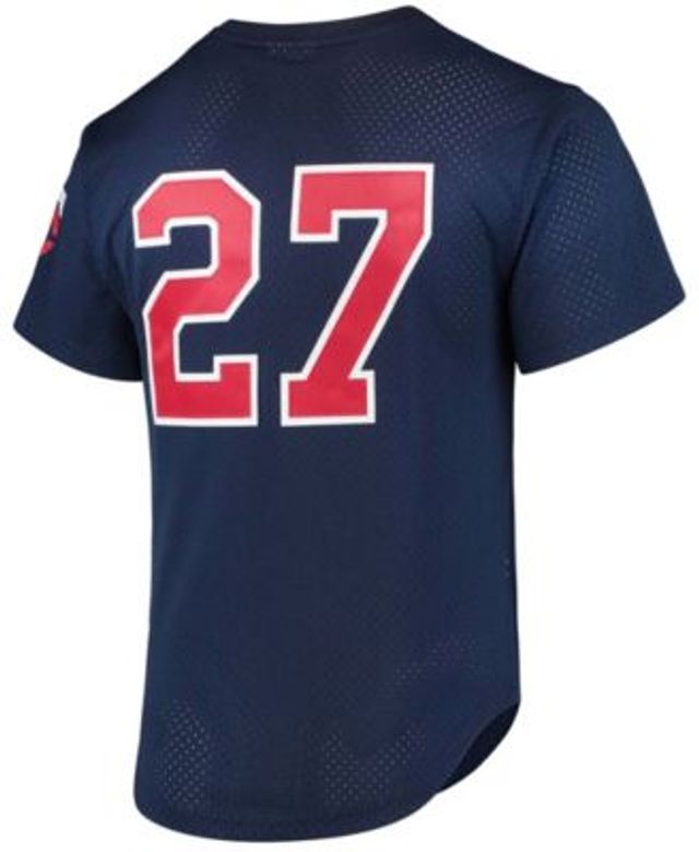 Men's Mitchell & Ness David Ortiz Navy Minnesota Twins 2002 Cooperstown  Collection Mesh Batting Practice Jersey