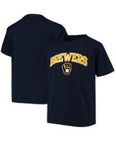 Lids Milwaukee Brewers Stitches Youth Combo T-Shirt Set - Navy