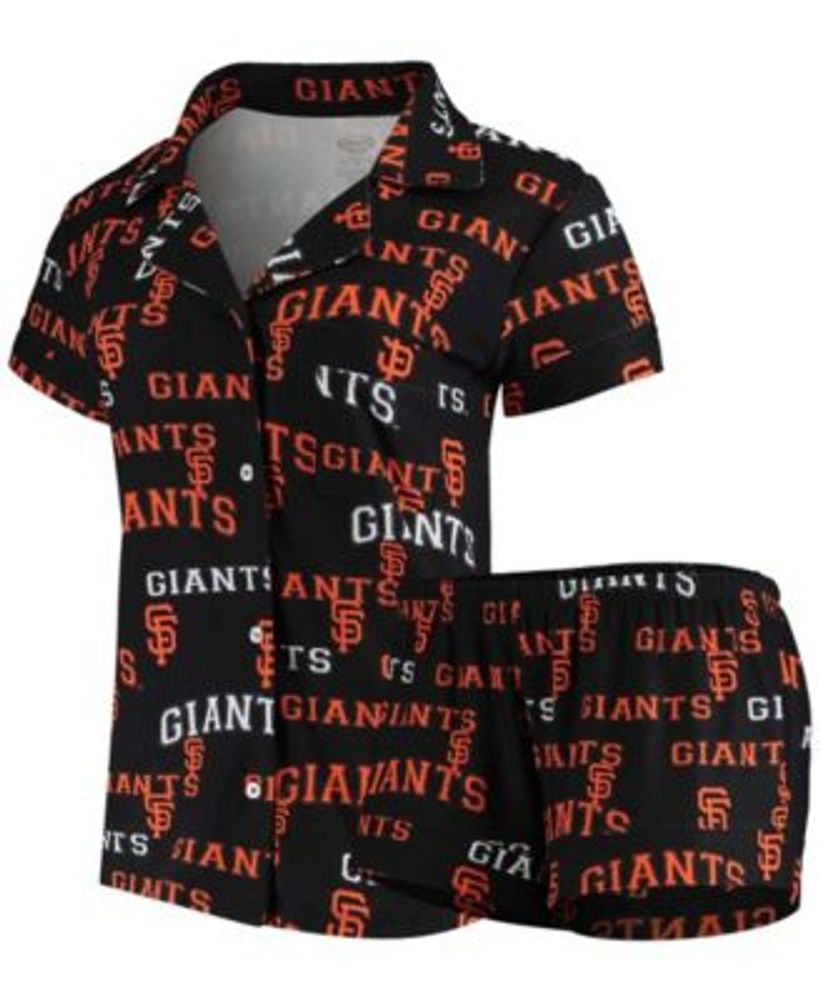 Women's Concepts Sport Charcoal San Francisco Giants Billboard Racerback Tank Top & Shorts Set Size: Small