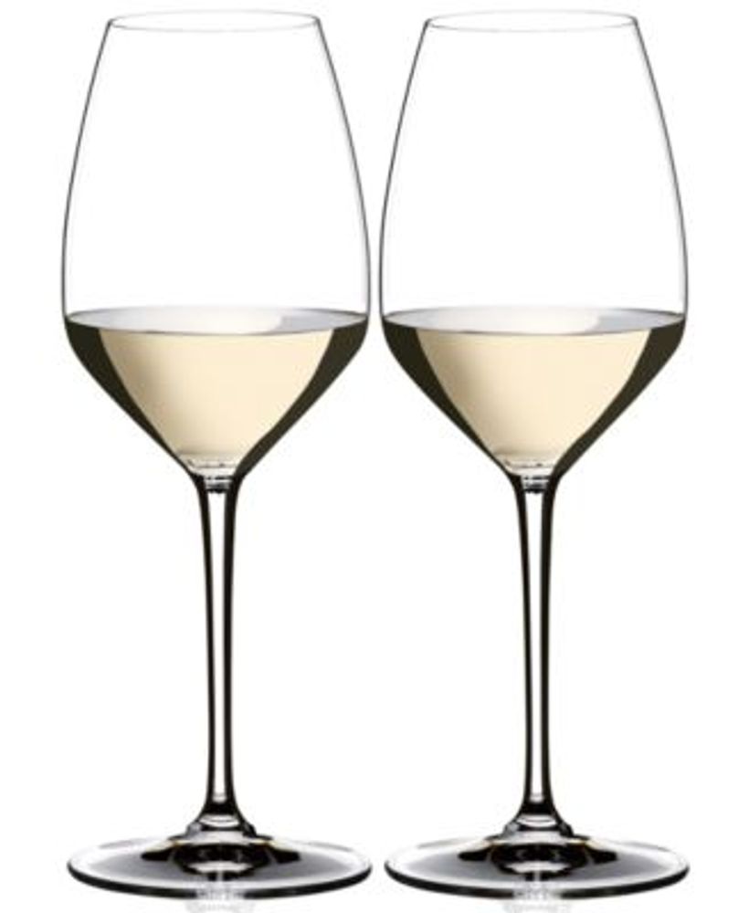 Riedel Wine Glasses, Set of 2 Vinum Zinfandel Chianti & Riesling - Macy's