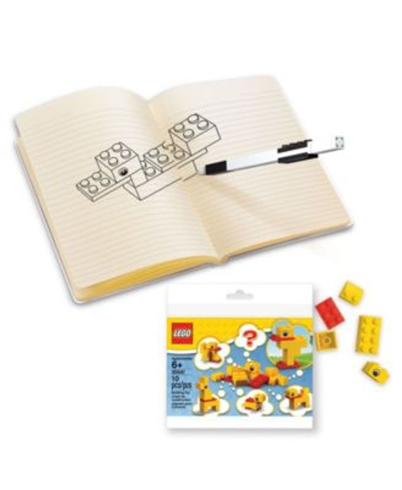 Lego Duck Build Journal with Recruitment Set and Gel Pen