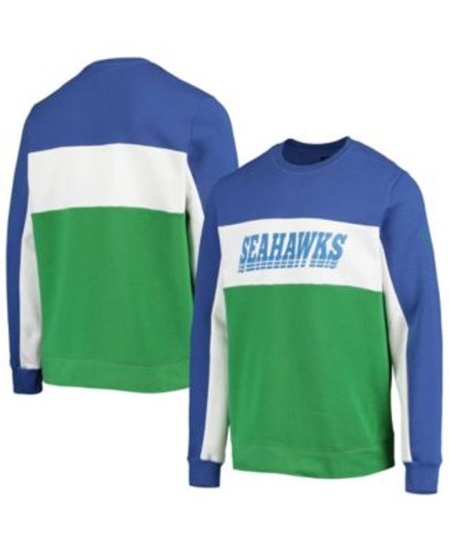 '47 Royal Seattle Seahawks Interstate Throwback Sweatshirt