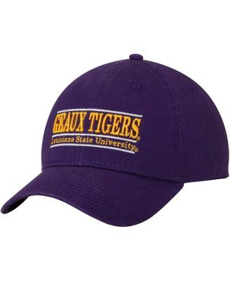 Men's New Era Purple LSU Tigers Patch 59FIFTY Fitted Hat