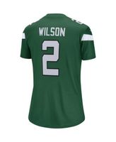 NIKE Women'S Zach Wilson Black New York Jets Alternate 2021 Nfl