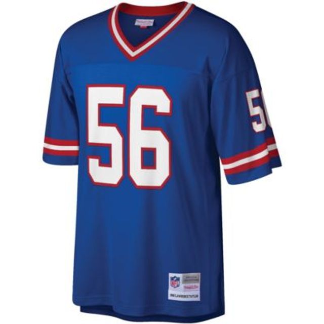 Men's Mitchell & Ness Lawrence Taylor Black New York Giants Retired Player  Name & Number Mesh Top