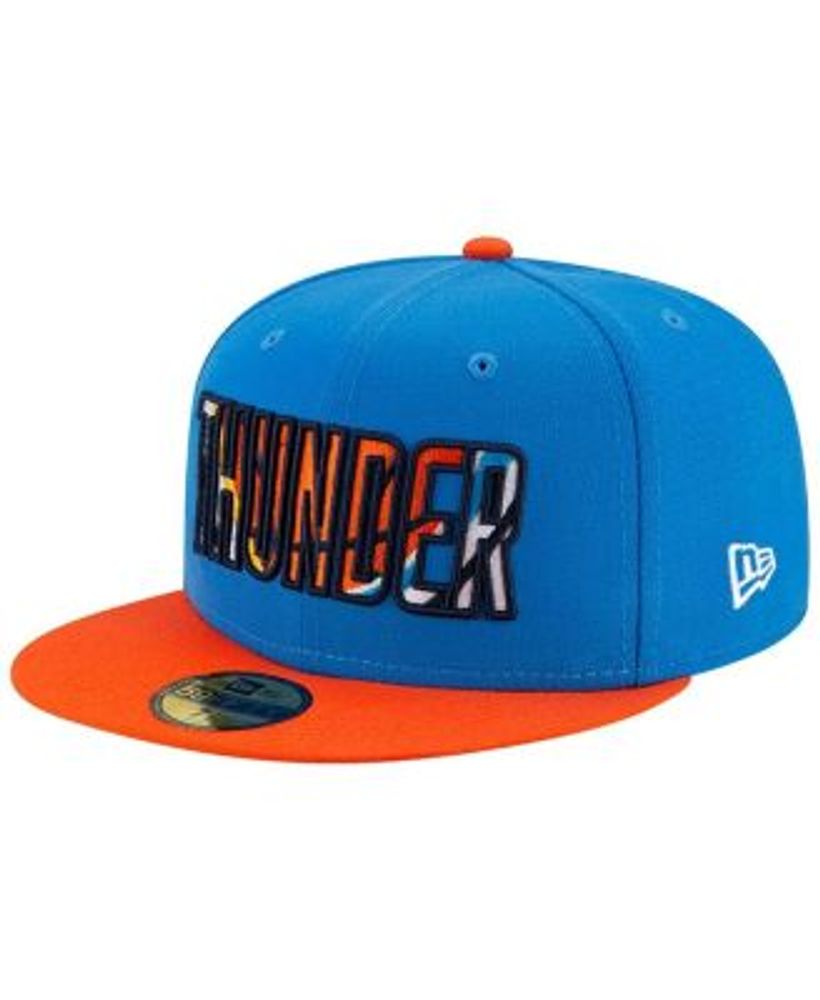 New Era Men's New York Knicks 59Fifty Royal/Orange Fitted Hat