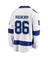 Tampa Bay Lightning Reverse Retro Kucherov Large Jersey