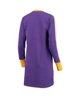 Women's G-III 4Her by Carl Banks Navy St. Louis Cardinals Hurry Up Offense Long Sleeve Dress Size: Small