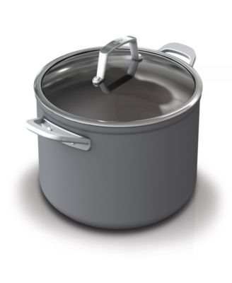 Foodi™ NeverStick® Premium Hard-Anodized 8-Quart Stock Pot with Glass Lid