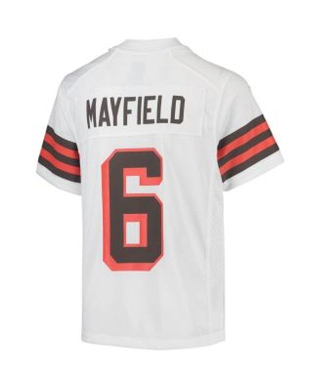 Lids Baker Mayfield Cleveland Browns Youth Tie-Dye Name & Number T-Shirt -  Orange