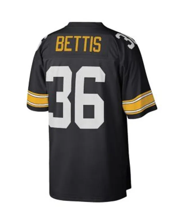 Women's Nike Jerome Bettis Black Pittsburgh Steelers Retired Player Jersey Size: Medium