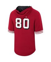 Men's Mitchell & Ness San Francisco 49ers Jerry Rice Scarlet Retired Player  Name & Number T-Shirt