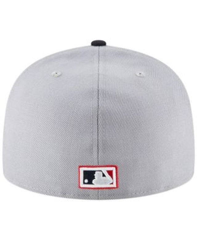 New Era Men's Gray New York Yankees Cooperstown Collection Logo 59FIFTY  Fitted Hat - Macy's