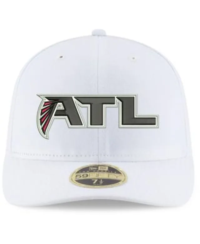 Men's New Era Graphite Atlanta Falcons Logo Whiz Redux Cuffed Knit Hat