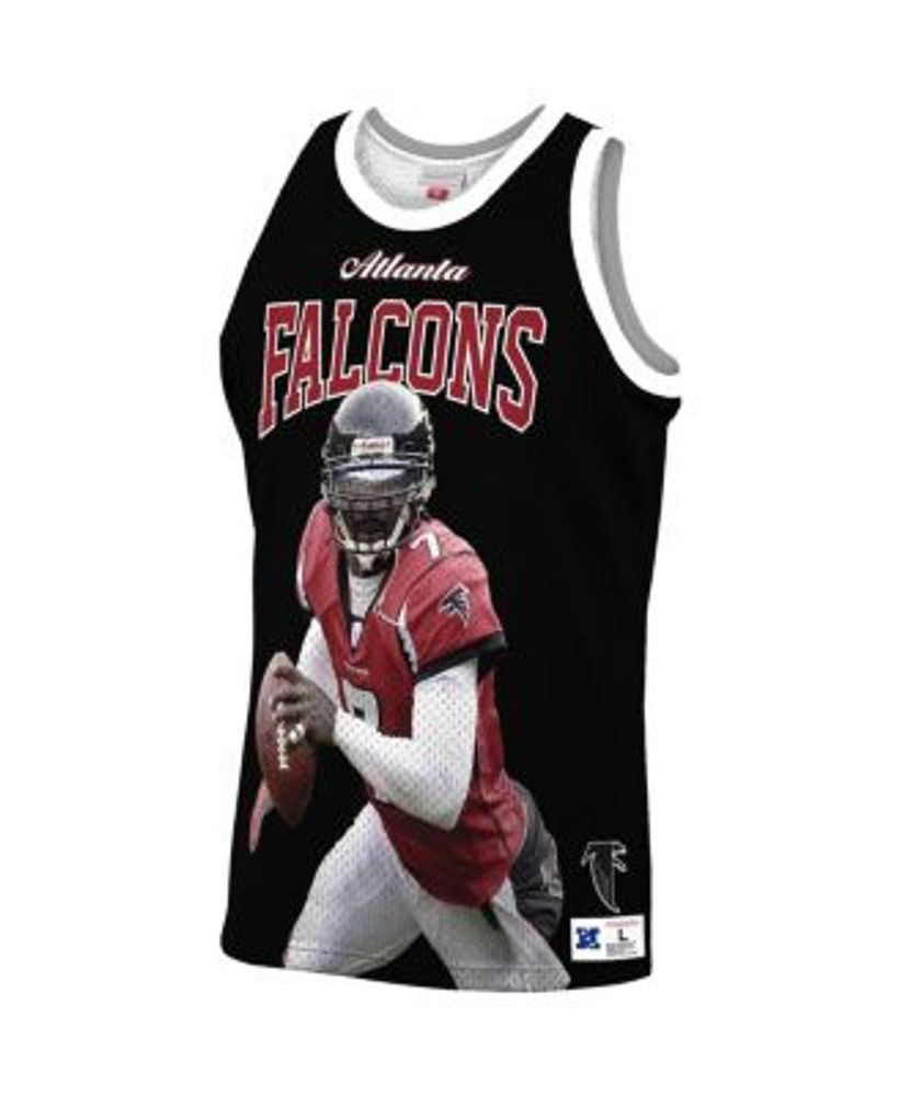 Mitchell & Ness Men's Michael Vick Black Atlanta Falcons Retired Player Tank  Top