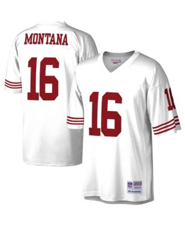 Lids Joe Montana San Francisco 49ers Mitchell & Ness Retired Player Name  Number Mesh Top - Black