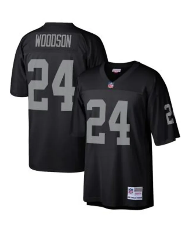 Mitchell & Ness Men's Charles Woodson Black and Silver Las Vegas